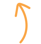 curved arrow