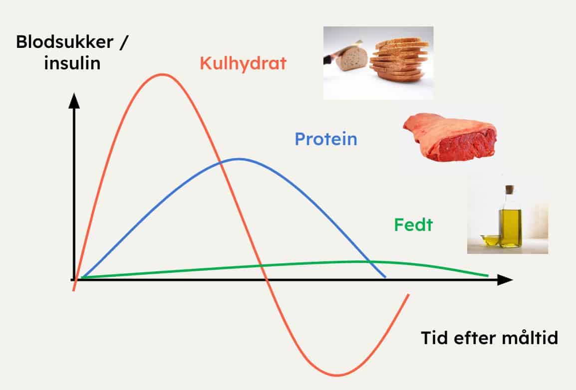 Stabilt Blodsukker med Fedt