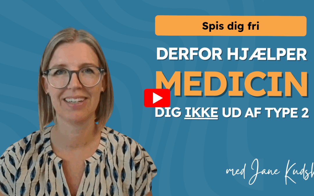 Derfor hjælper medicin dig ikke ud af type 2-diabetes
